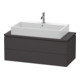 Duravit Waschtischunterschrank Compact L-Cube 102x47,7cm, graph matt, f Kons, 2 Schub.-1