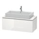 Duravit Waschtischunterschrank Compact L-Cube 102x47,7cm, Nussb geb., f Kons, 1 Auszug-4