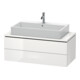 Duravit Waschtischunterschrank Compact L-Cube 102x47,7cm, we. hgl, f Kons, 2 Schub.-1