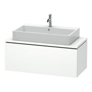 Duravit Waschtischunterschrank Compact L-Cube 102x47,7cm, we. matt, f Kons, 1 Auszug