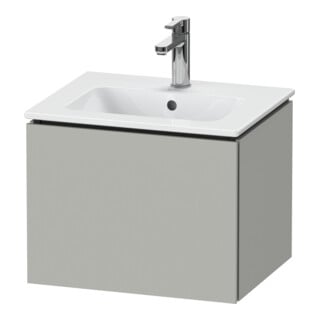 Duravit Waschtischunterschrank Compact L-Cube 52x42,1x40cm, 1 Ausz., wandhängend, betongr ma