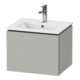 Duravit Waschtischunterschrank Compact L-Cube 52x42,1x40cm, 1 Ausz., wandhängend, betongr ma-1