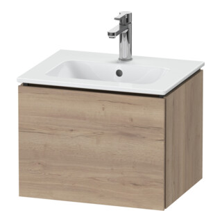 Duravit Waschtischunterschrank Compact L-Cube 52x42,1x40cm, 1 Ausz., wandhängend, Ei marm.