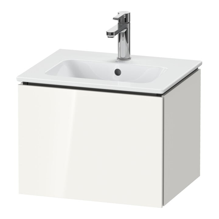 Duravit Waschtischunterschrank Compact L-Cube 52x42,1x40cm, 1 Ausz., wandhängend, graph matt