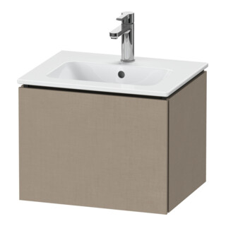 Duravit Waschtischunterschrank Compact L-Cube 52x42,1x40cm, 1 Ausz., wandhängend, leinen