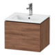 Duravit Waschtischunterschrank Compact L-Cube 52x42,1x40cm, 1 Ausz., wandhängend, Nussb Nat-1