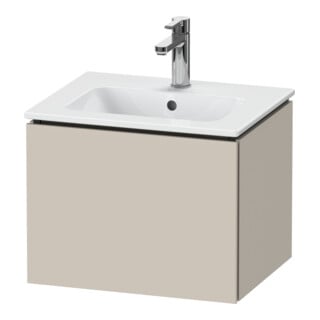 Duravit Waschtischunterschrank Compact L-Cube 52x42,1x40cm, 1 Ausz., wandhängend, Tau matt