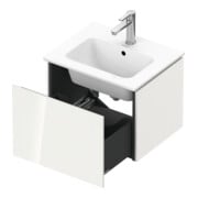 Duravit Waschtischunterschrank Compact L-Cube 52x42,1x40cm, 1 Ausz., wandhängend, we hgl-5