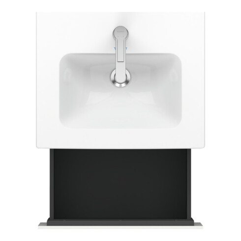 Duravit Waschtischunterschrank Compact L-Cube 52x42,1x40cm, 1 Ausz., wandhängend, we hgl