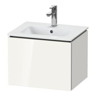 Duravit Waschtischunterschrank Compact L-Cube 52x42,1x40cm, 1 Ausz., wandhängend, we hgl