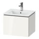 Duravit Waschtischunterschrank Compact L-Cube 52x42,1x40cm, 1 Ausz., wandhängend, we hgl-1