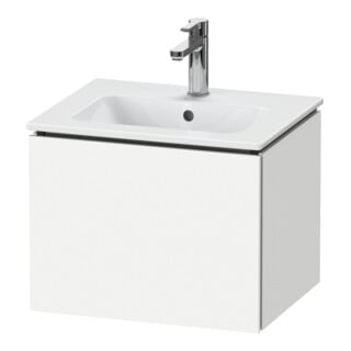 Duravit Waschtischunterschrank Compact L-Cube 52x42,1x40cm, 1 Ausz., wandhängend, we. matt