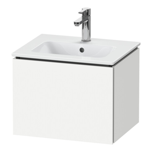 Duravit Waschtischunterschrank Compact L-Cube 52x42,1x40cm, 1 Ausz., wandhängend, we. matt