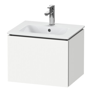 Duravit Waschtischunterschrank Compact L-Cube 52x42,1x40cm, 1 Ausz., wandhängend, weiß matt