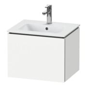 Duravit Waschtischunterschrank Compact L-Cube 52x42,1x40cm, 1 Ausz., wandhängend, weiß matt