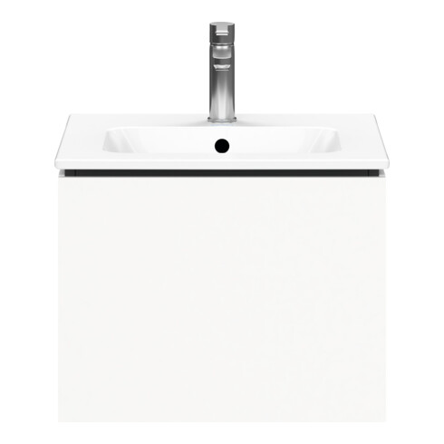 Duravit Waschtischunterschrank Compact L-Cube 52x42,1x40cm, 1 Ausz., wandhängend, weiß matt