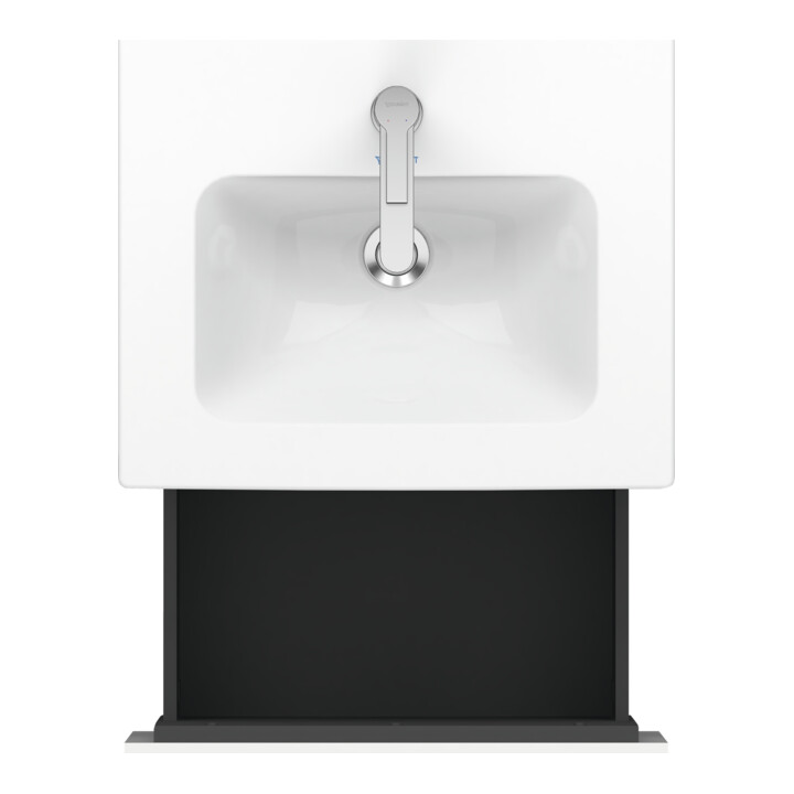 Duravit Waschtischunterschrank Compact L-Cube 52x42,1x40cm, 1 Ausz., wandhängend, weiß matt