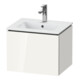 Duravit Waschtischunterschrank Compact L-Cube 52x42,1x40cm, 1 AZ, wh, flan. Gr s-matt