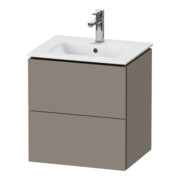 Duravit Waschtischunterschrank Compact L-Cube 52x42,1x55cm, 2 Schubk., wandhängend, bas. ma-1