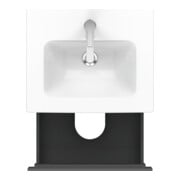 Duravit Waschtischunterschrank Compact L-Cube 52x42,1x55cm, 2 Schubk., wandhängend, graph ma-2