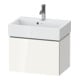 Duravit Waschtischunterschrank Compact L-Cube 58,4x39,1x39,4cm, 1 Ausz., wandhängend, we hgl