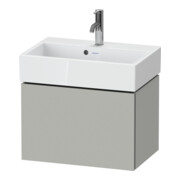 Duravit Waschtischunterschrank Compact L-Cube 58,4x39,1x39,4cm, 1 AZ, wand, betongr ma-1