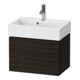 Duravit Waschtischunterschrank Compact L-Cube 58,4x39,1x39,4cm, 1 AZ, wand, Nussb geb.-1