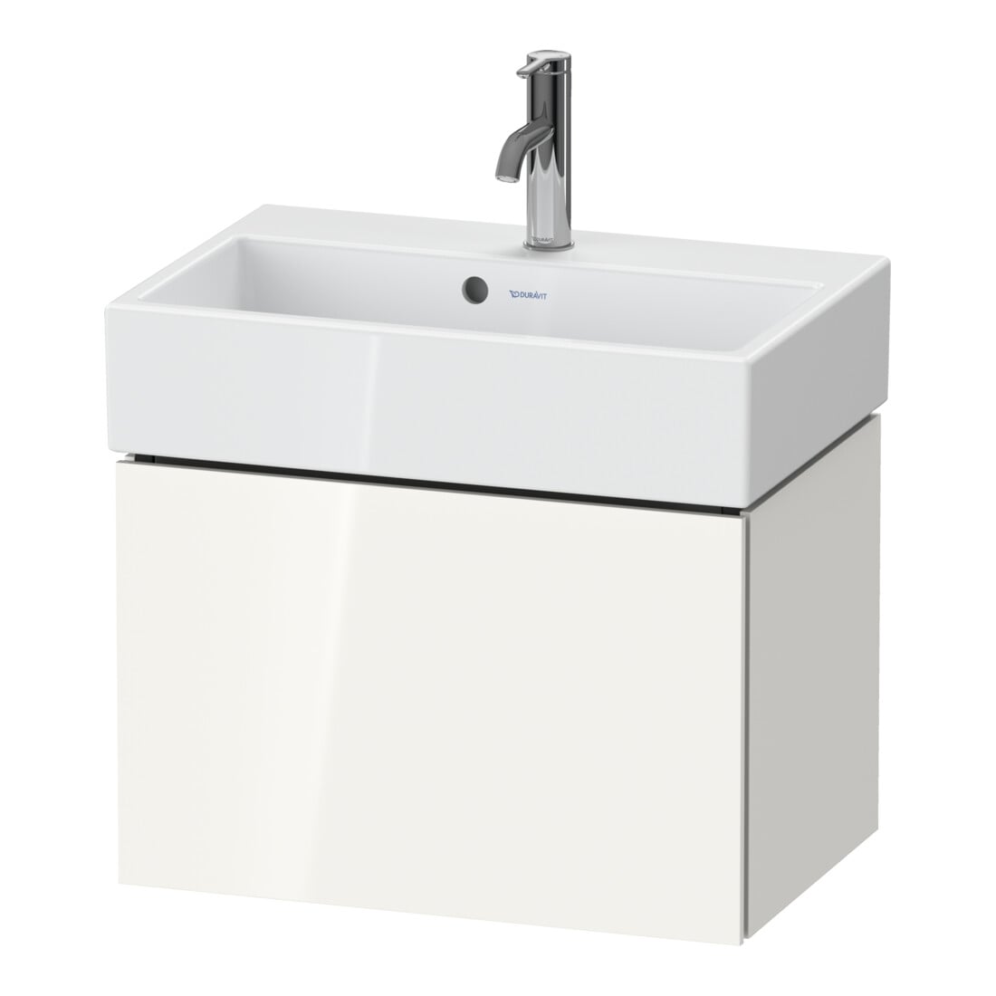 Duravit Waschtischunterschrank Compact L-Cube 58,4x39,1x39,4cm, 1 AZ, wandhängend, graph ma