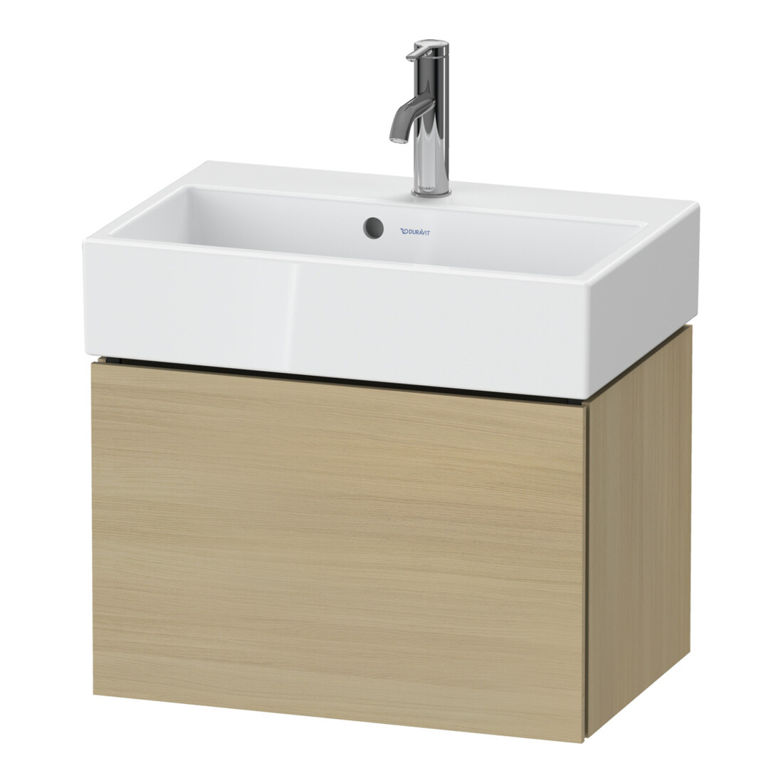 Duravit Waschtischunterschrank Compact L-Cube 58,4x39,1x39,4cm, 1 AZ, wandhängend, med. Ei
