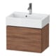 Duravit Waschtischunterschrank Compact L-Cube 58,4x39,1x39,4cm, 1 AZ, wandhängend, Nussb Nat-1