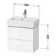Duravit Waschtischunterschrank Compact L-Cube 58,4x39,1x54,4cm, 2 La, wandhängend, Ei Nat-3