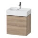 Duravit Waschtischunterschrank Compact L-Cube 58,4x39,1x54,4cm, 2 SBK, wandhängend, Ei marm.-1