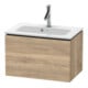 Duravit Waschtischunterschrank Compact L-Cube 62x39,1cm, Ei marm., 1 Ausz., wandhängend-1