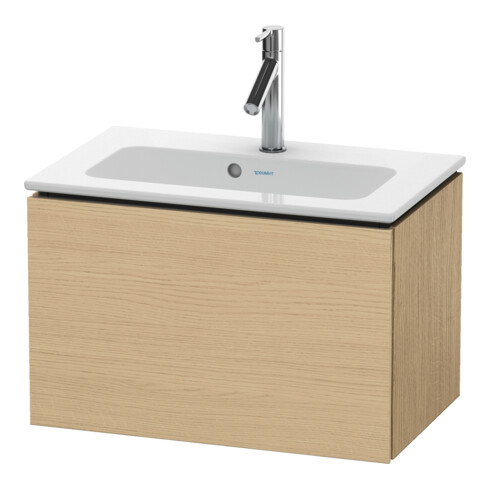 Duravit Waschtischunterschrank Compact L-Cube 62x39,1cm, Ei Nat, 1 Auszug, wandhängend