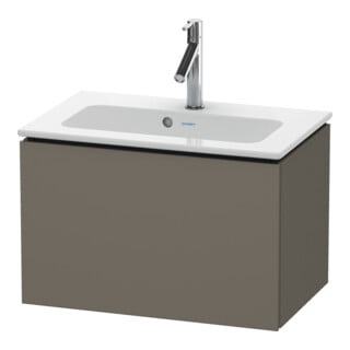 Duravit Waschtischunterschrank Compact L-Cube 62x39,1cm, f Gr s-matt, 1 Ausz., wandhängend