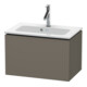 Duravit Waschtischunterschrank Compact L-Cube 62x39,1cm, f Gr s-matt, 1 Ausz., wandhängend-1
