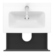 Duravit Waschtischunterschrank Compact L-Cube 62x39,1cm, graph ma, 2 Schub., wandhängend-4