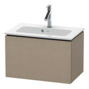 Duravit Waschtischunterschrank Compact L-Cube 62x39,1cm, leinen, 1 Auszug, wandhängend