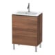Duravit Waschtischunterschrank Compact L-Cube 62x39,1cm, Nussb Nat, 2 Auszüge, stehend-1