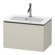 Duravit Waschtischunterschrank Compact L-Cube 62x39,1cm, Tau matt, 1 Ausz., wandhängend