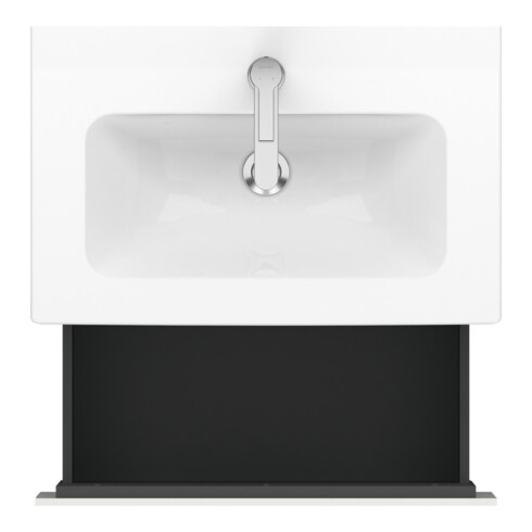 Duravit Waschtischunterschrank Compact L-Cube 62x39,1cm, we. hgl, 1 Ausz., wandhängend