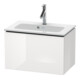 Duravit Waschtischunterschrank Compact L-Cube 62x39,1cm, we. hgl, 1 Ausz., wandhängend