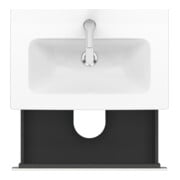 Duravit Waschtischunterschrank Compact L-Cube 62x39,1cm, we. hgl, 2 Schub., wandhängend-4