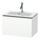 Duravit Waschtischunterschrank Compact L-Cube 62x39,1cm, we. ma, 1 Auszug, wandhängend-1