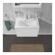 Duravit Waschtischunterschrank Compact L-Cube 62x39,1cm, we. ma, 1 Auszug, wandhängend
