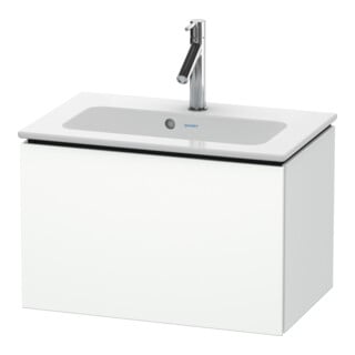 Duravit Waschtischunterschrank Compact L-Cube 62x39,1cm, we. matt, 1 Ausz., wandhängend