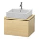 Duravit Waschtischunterschrank Compact L-Cube 62x47,7cm, med. Ei, f Konsole, 1 Auszug-1