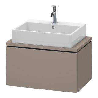 Duravit Waschtischunterschrank Compact L-Cube 72x47,7cm, bas. ma, f Konsole, 1 Auszug