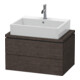 Duravit Waschtischunterschrank Compact L-Cube 72x47,7cm, E dkl. geb., f Kons, 2 Schub.-1
