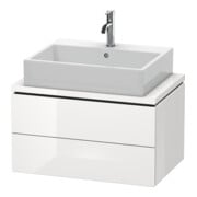 Duravit Waschtischunterschrank Compact L-Cube 72x47,7cm, f Gr s-matt, f Kons, 2 Schub.-5